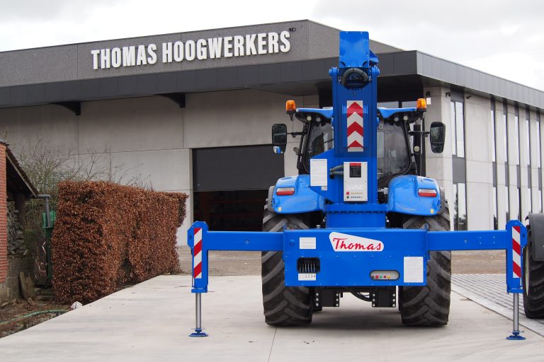 Machine voor atelier van Thomas Hoogwerkers